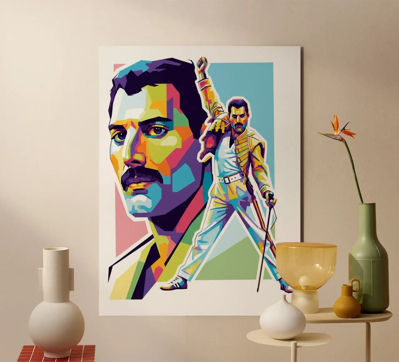 Freddie Mercury signature style pannello forex da Hantamrata