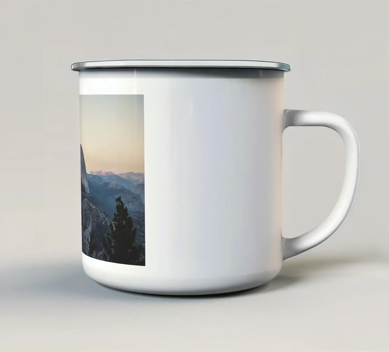 Half Dome tazza in smalto da thetraveller