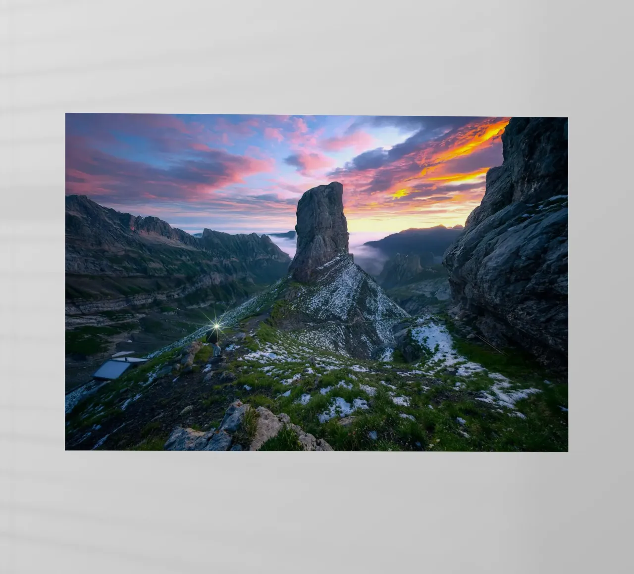 mountain valley backlit film by Earthly Visions