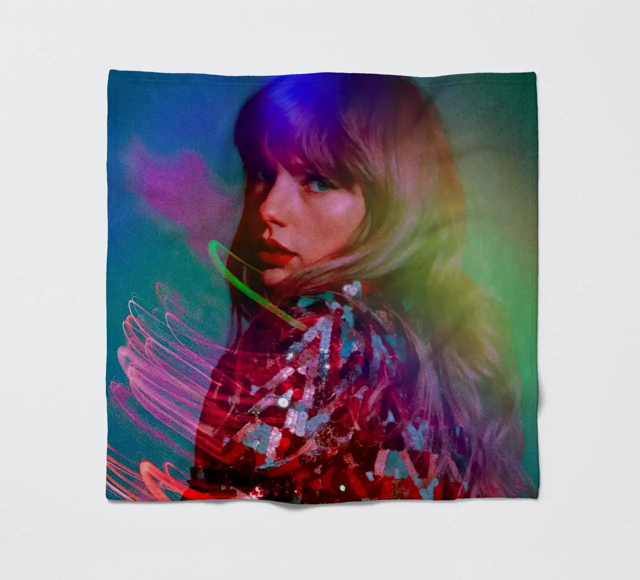 Taylor Swift Art coperta in pile da Musdadad Shop