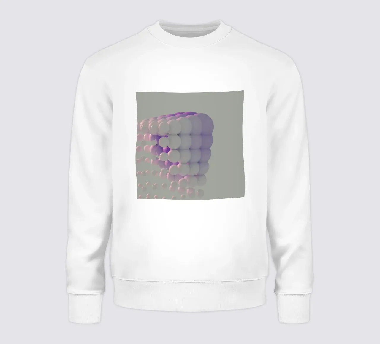 sfere forme geometriche felpa da Earthly Visions