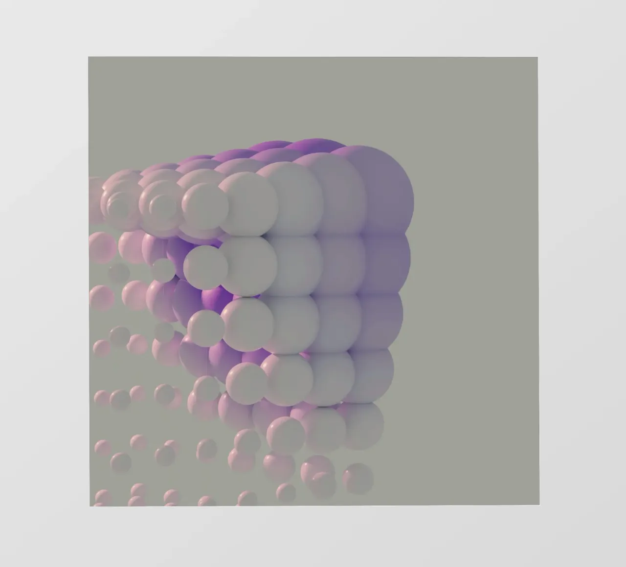 sfere forme geometriche telo in pvc da Earthly Visions