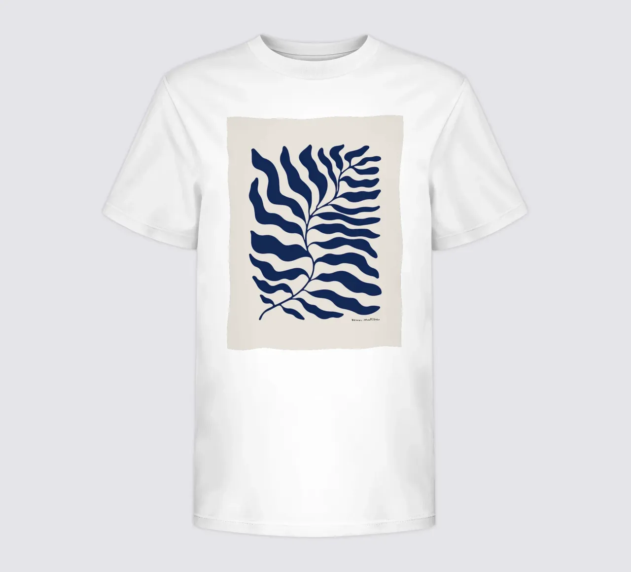 alghe blu t-shirt bambini da gudikan store