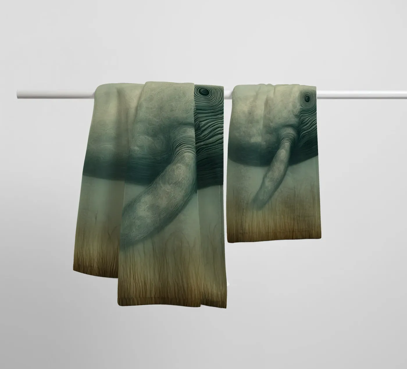 Walvis badhanddoek van Pictura