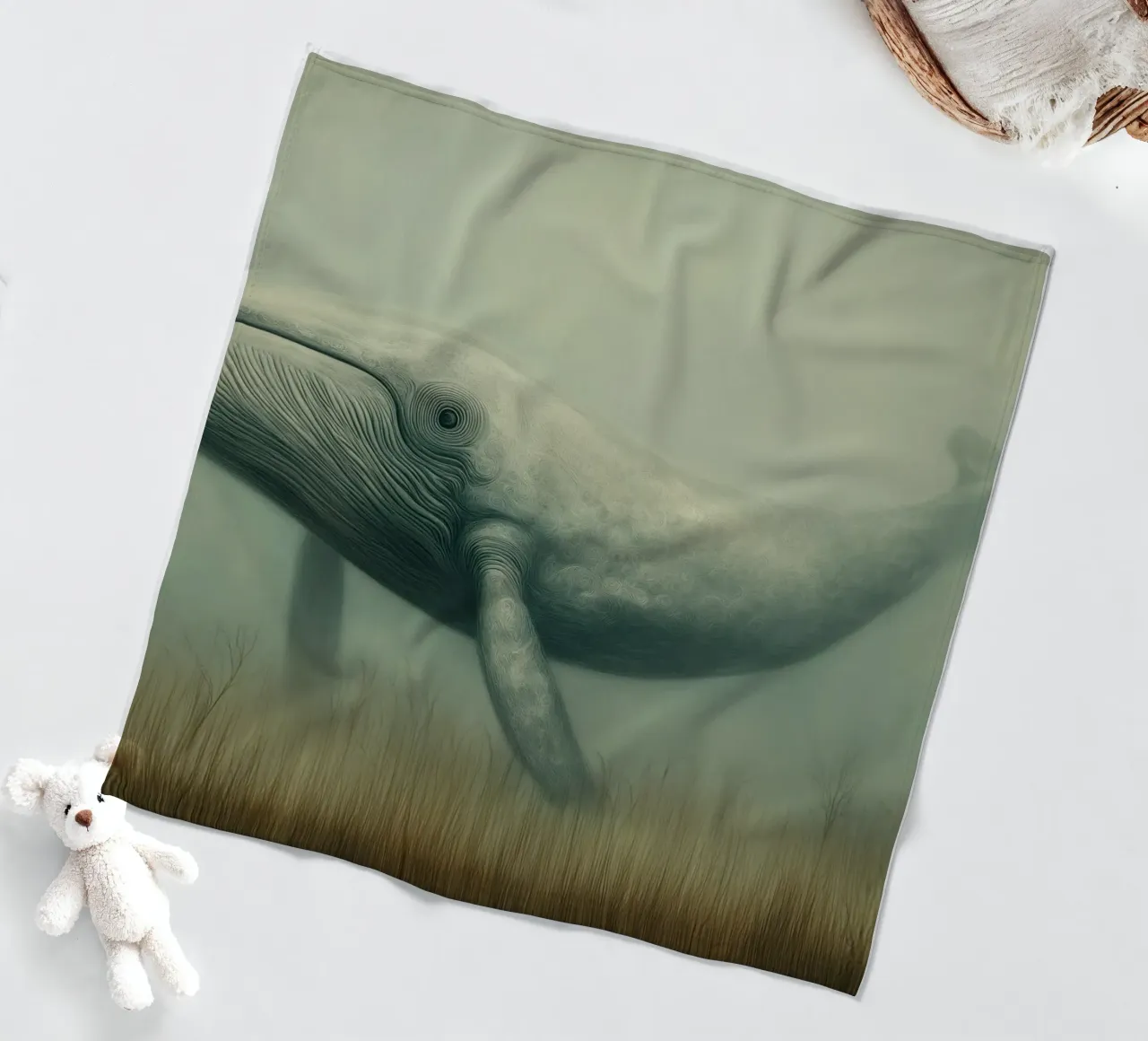 Walvis fleecedeken van Pictura