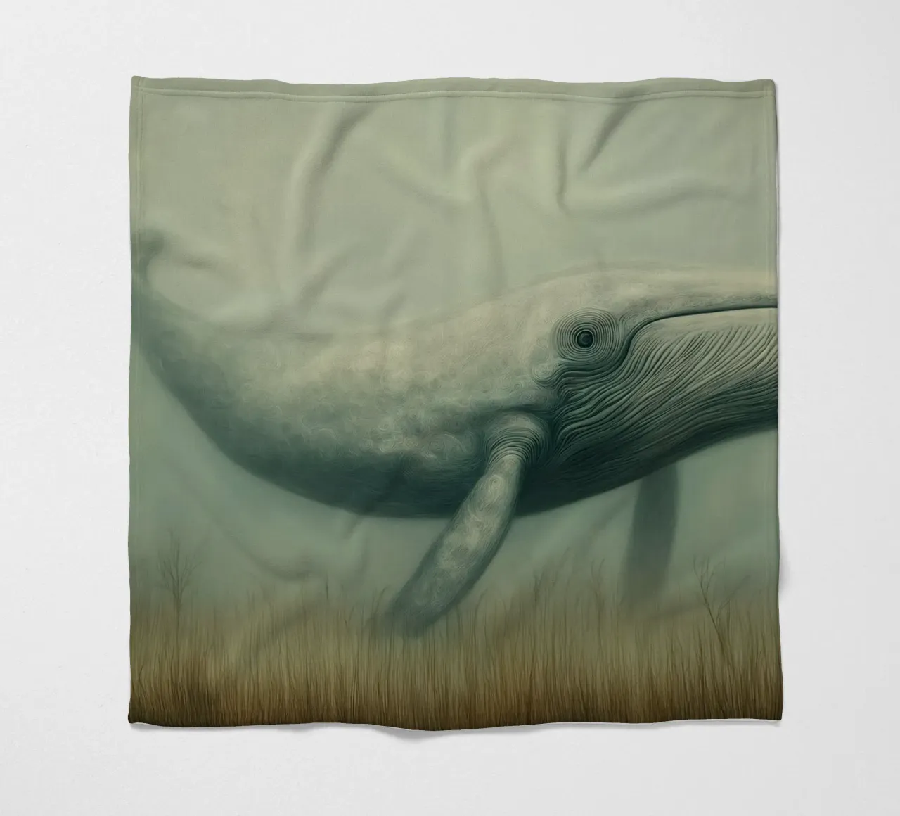 Walvis fleecedeken van Pictura