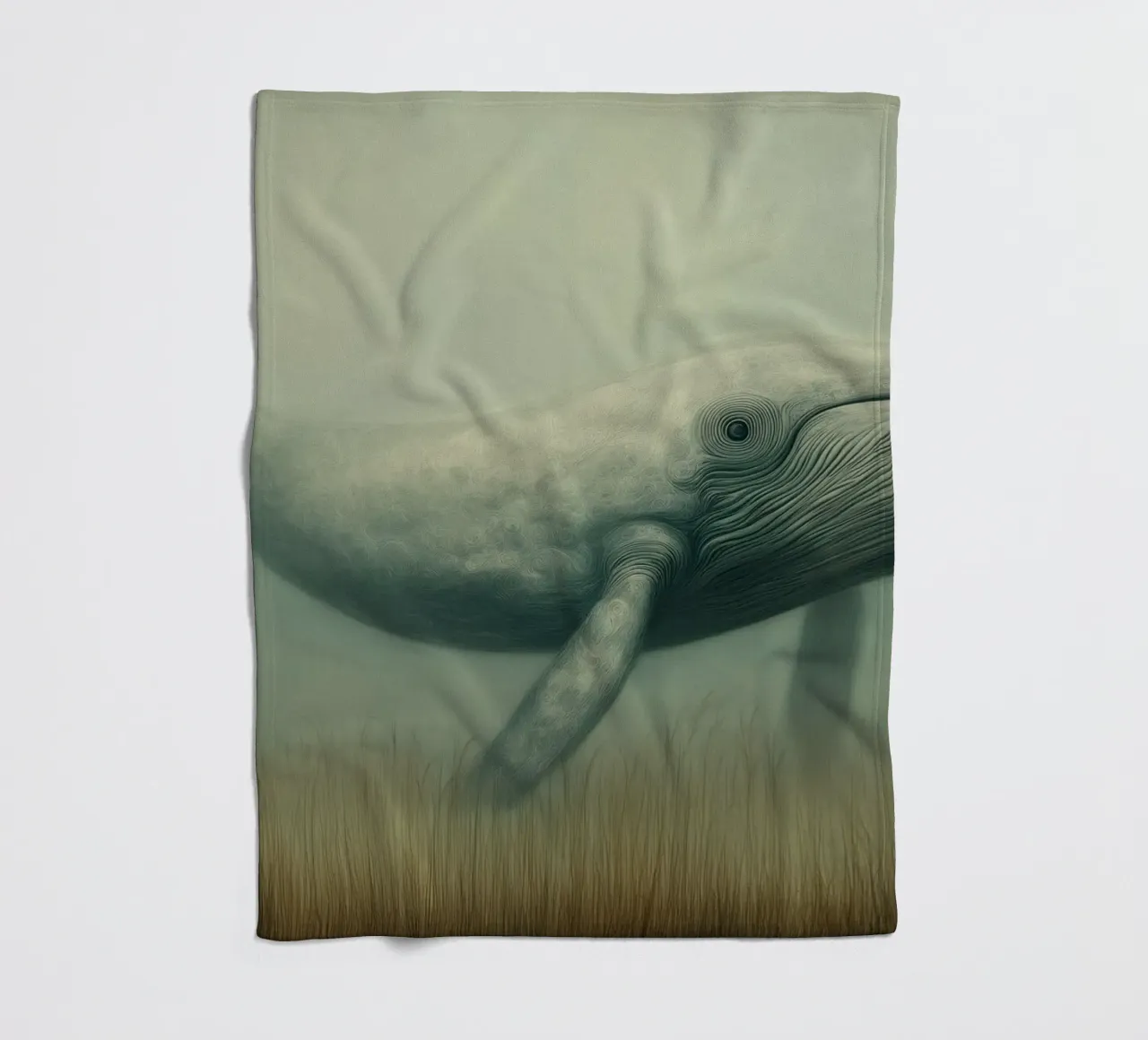Walvis fleecedeken van Pictura