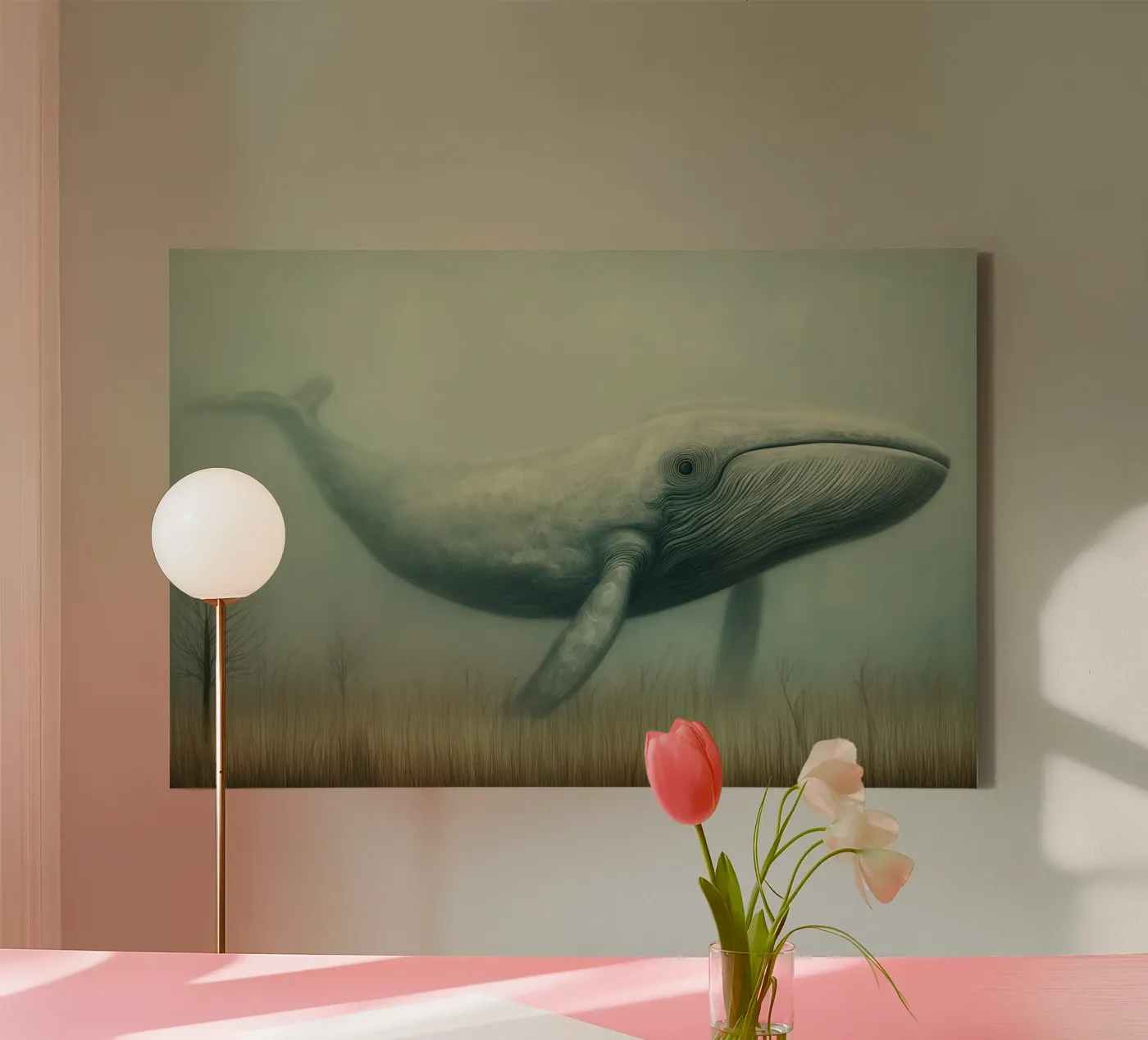 Walvis canvas by Pictura