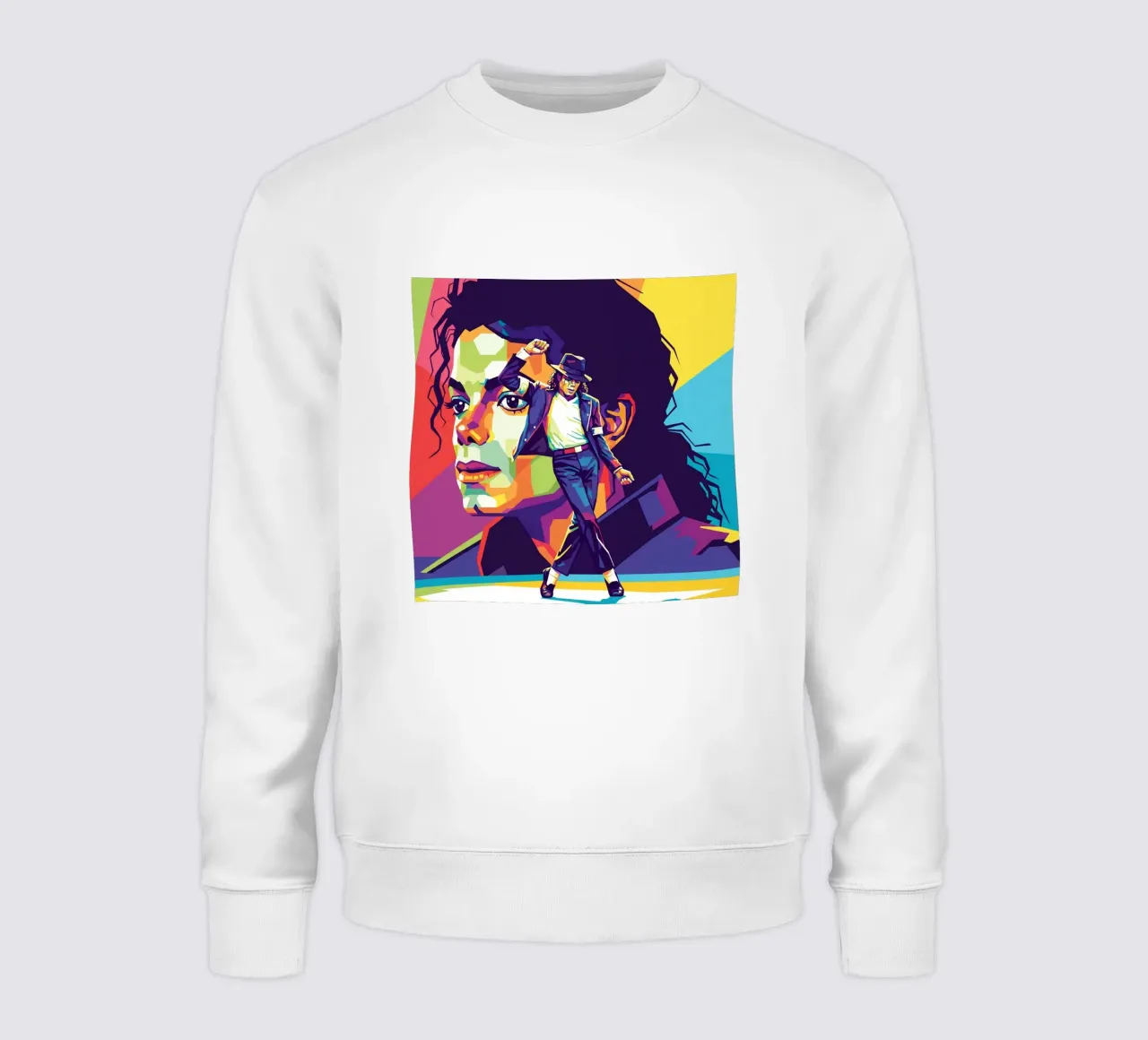 Michael Jackson in WPAP art style felpa da Hantamrata
