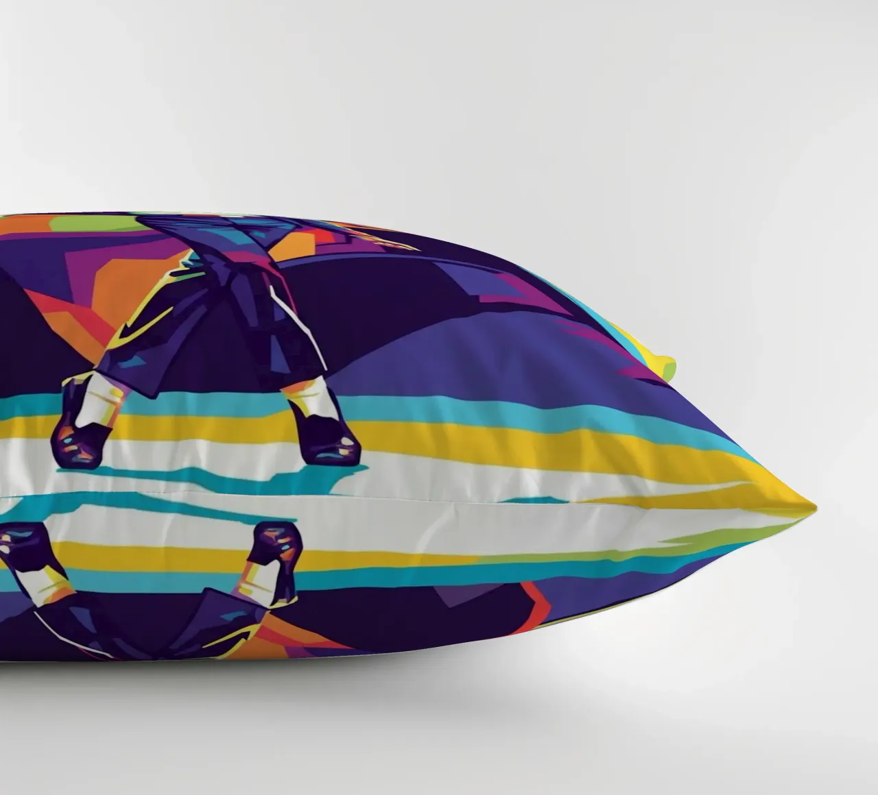 Michael Jackson in WPAP art style cuscino da Hantamrata