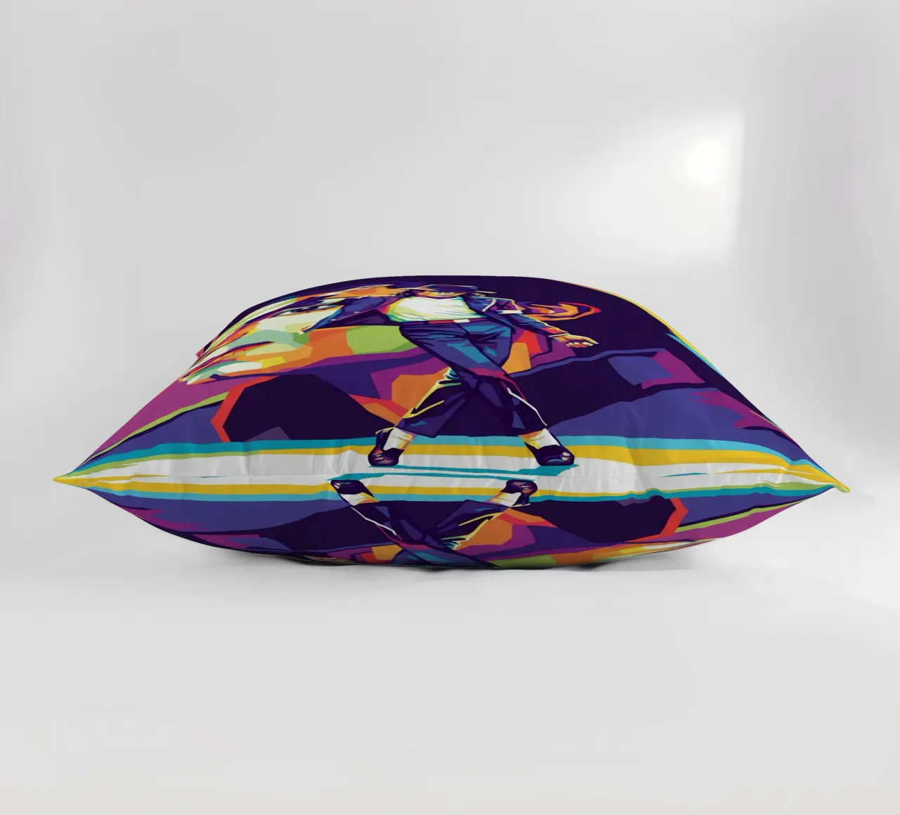 Michael Jackson in WPAP art style cuscino da Hantamrata