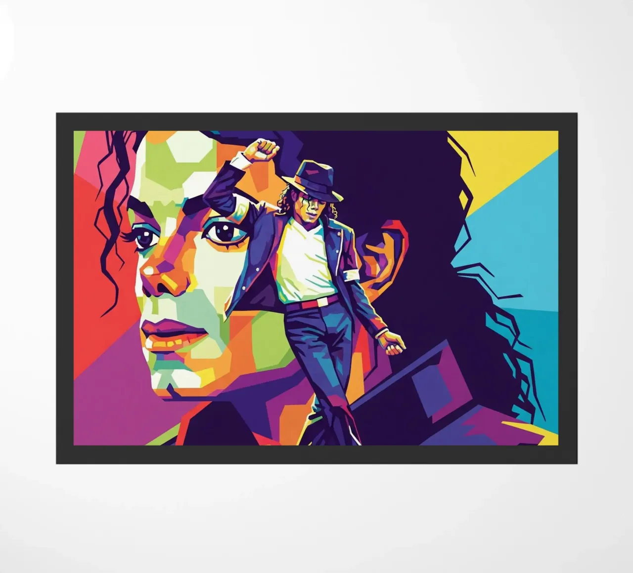 Michael Jackson in WPAP art style zerbino da Hantamrata