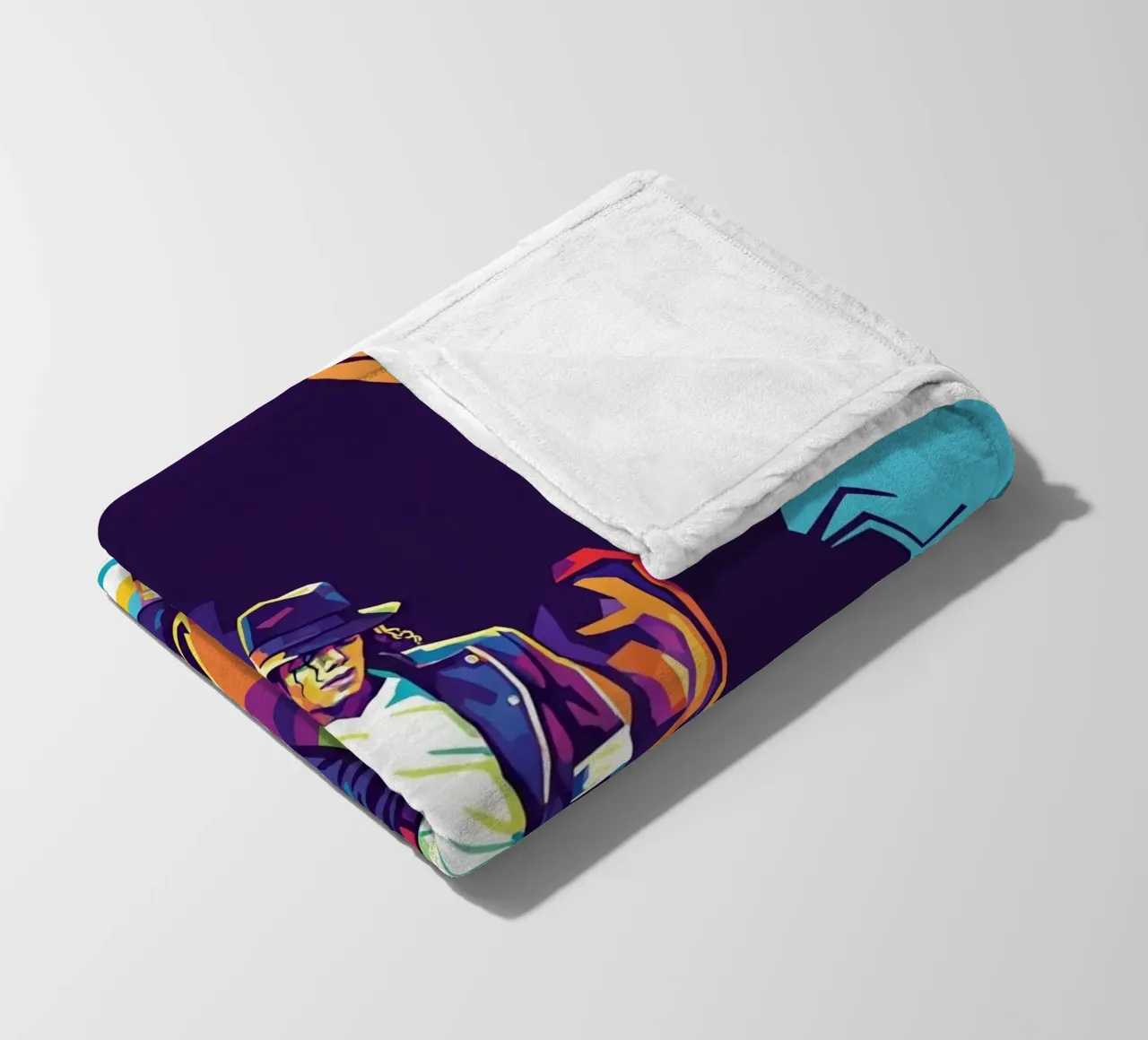 Michael Jackson in WPAP art style coperta in pile da Hantamrata