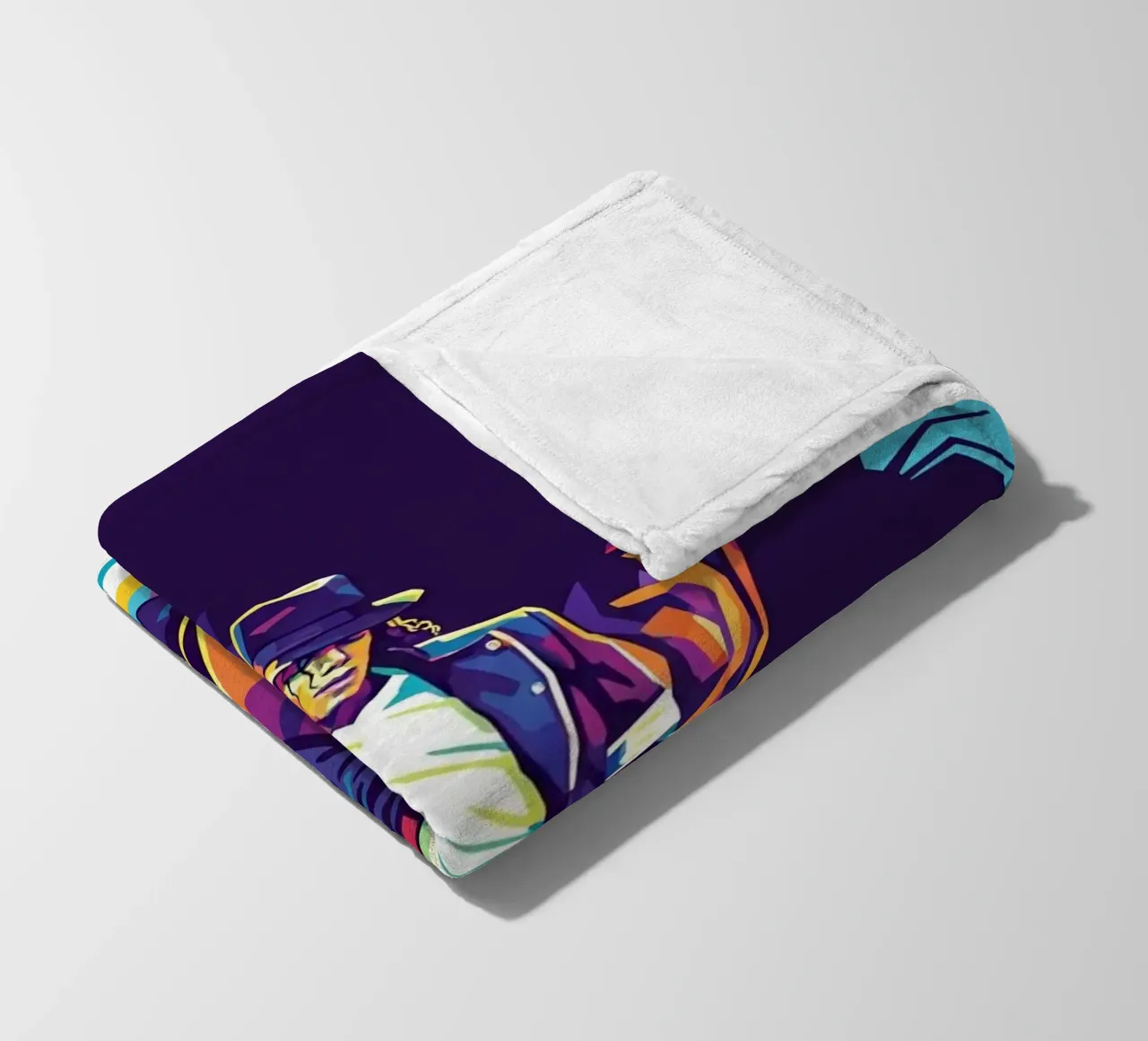 Michael Jackson in WPAP art style coperta in pile da Hantamrata