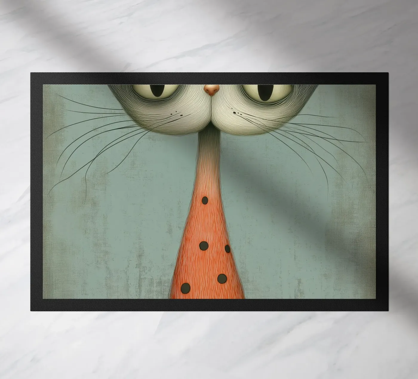 Kat doormat by Pictura