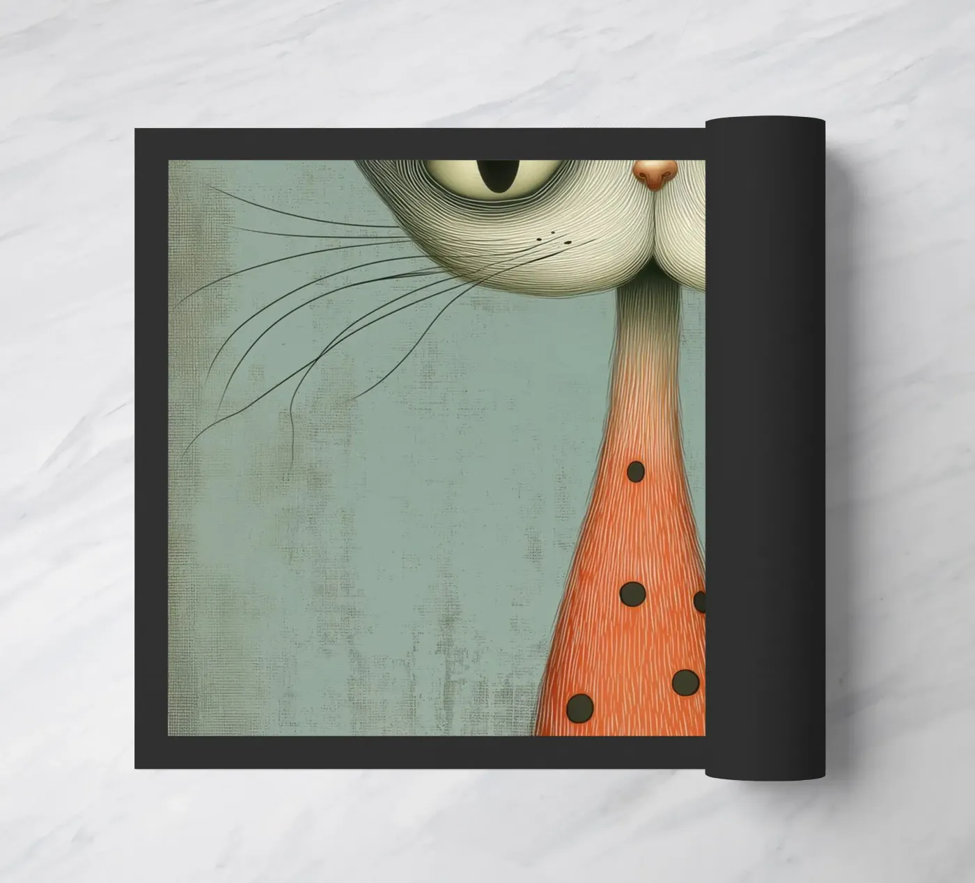 Kat doormat by Pictura