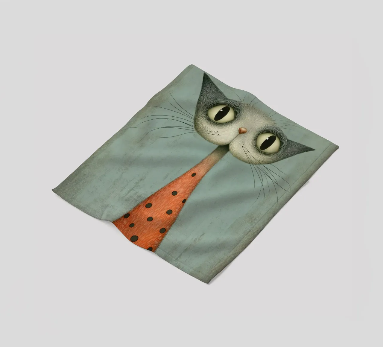 Kat Fleecedecke von Pictura