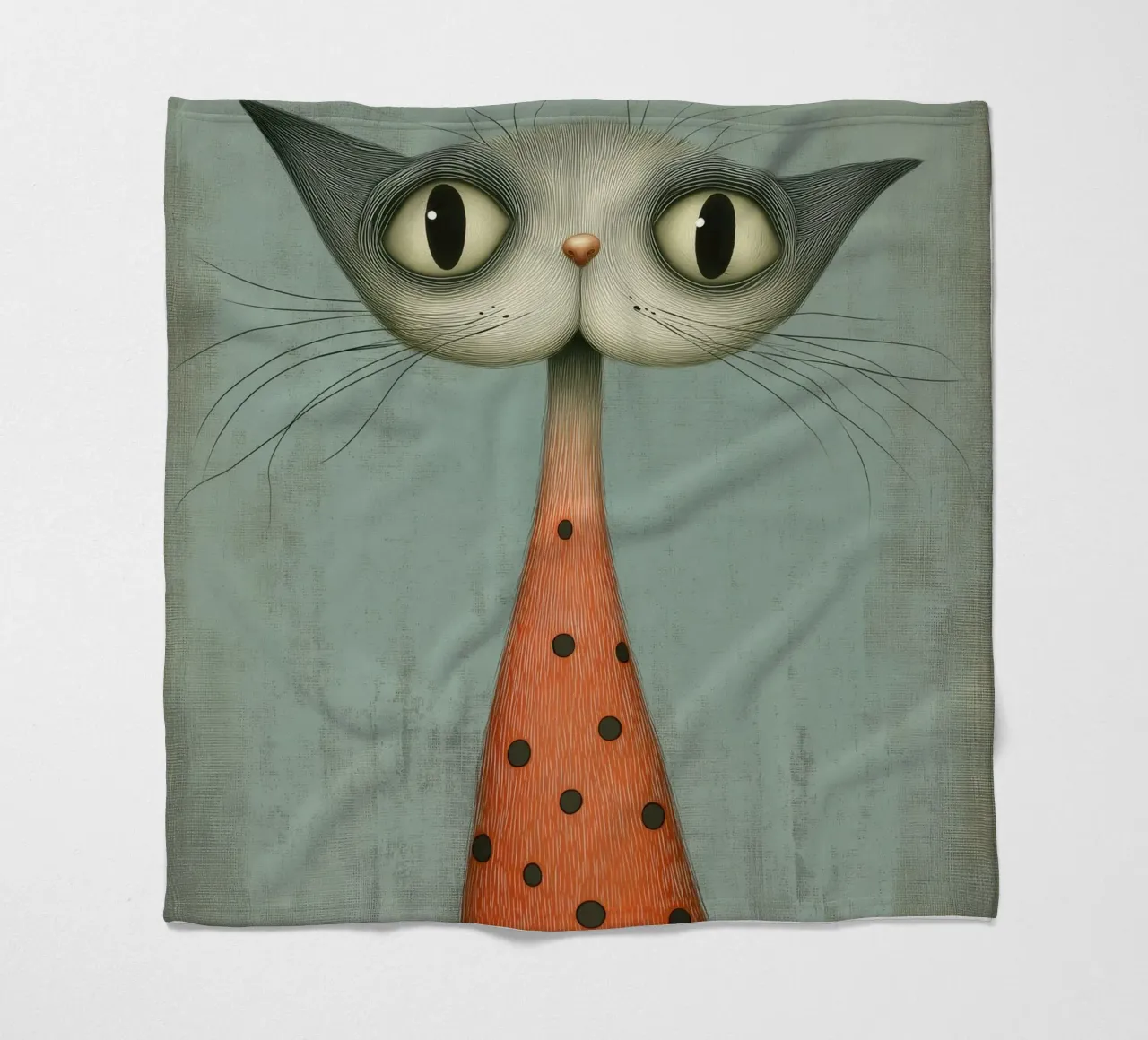 Kat Fleecedecke von Pictura