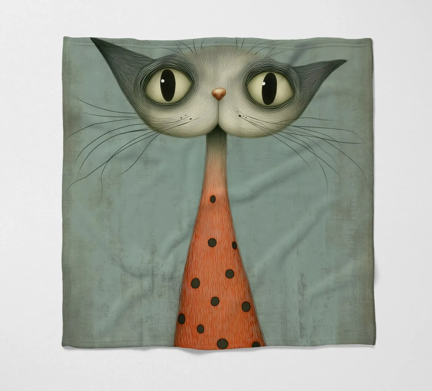 Kat coperta in pile da Pictura