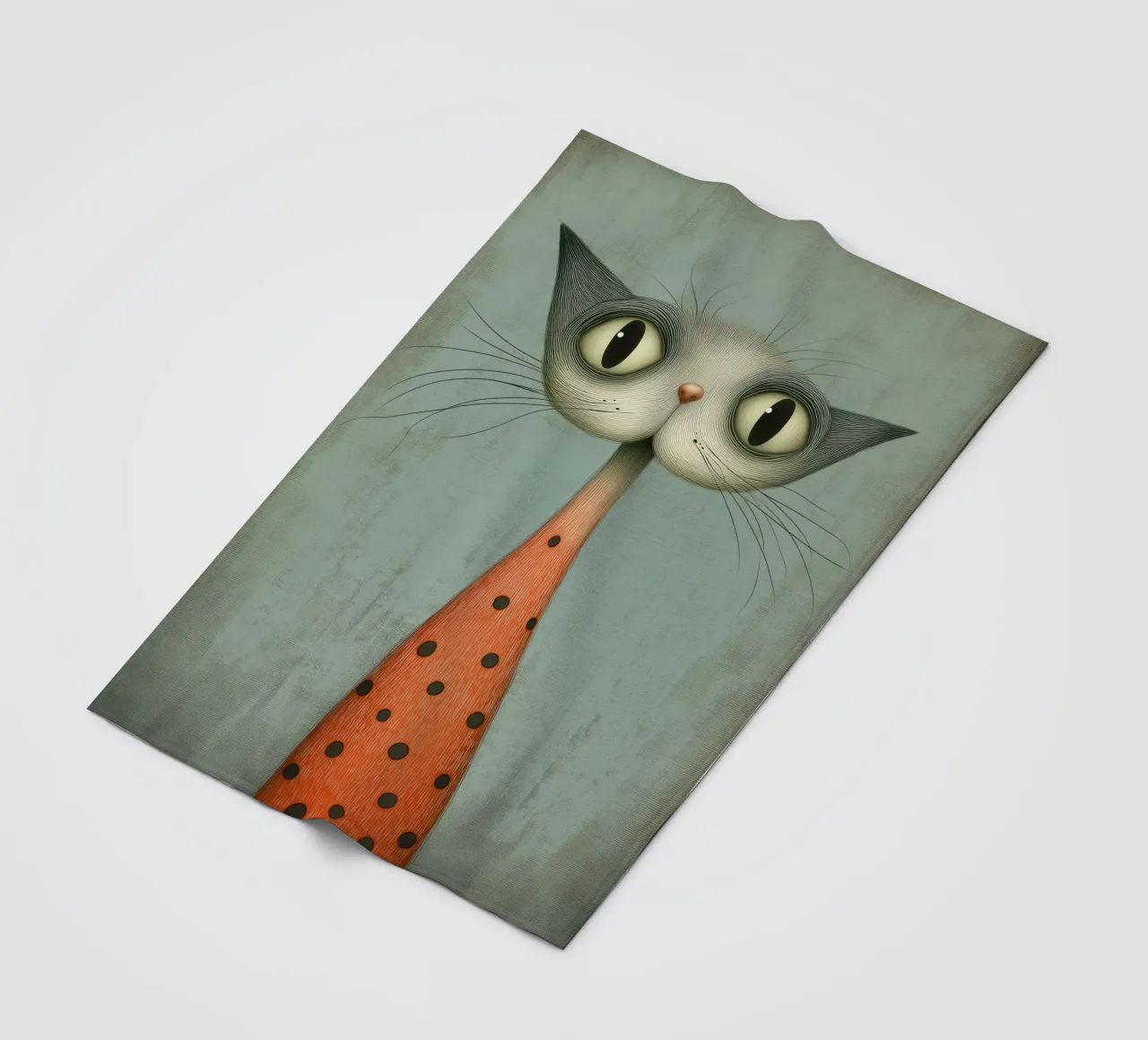 Kat Fleecedecke von Pictura