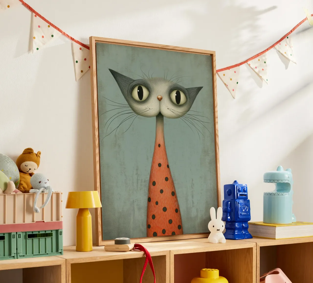 Kat Acryl-Glas von Pictura