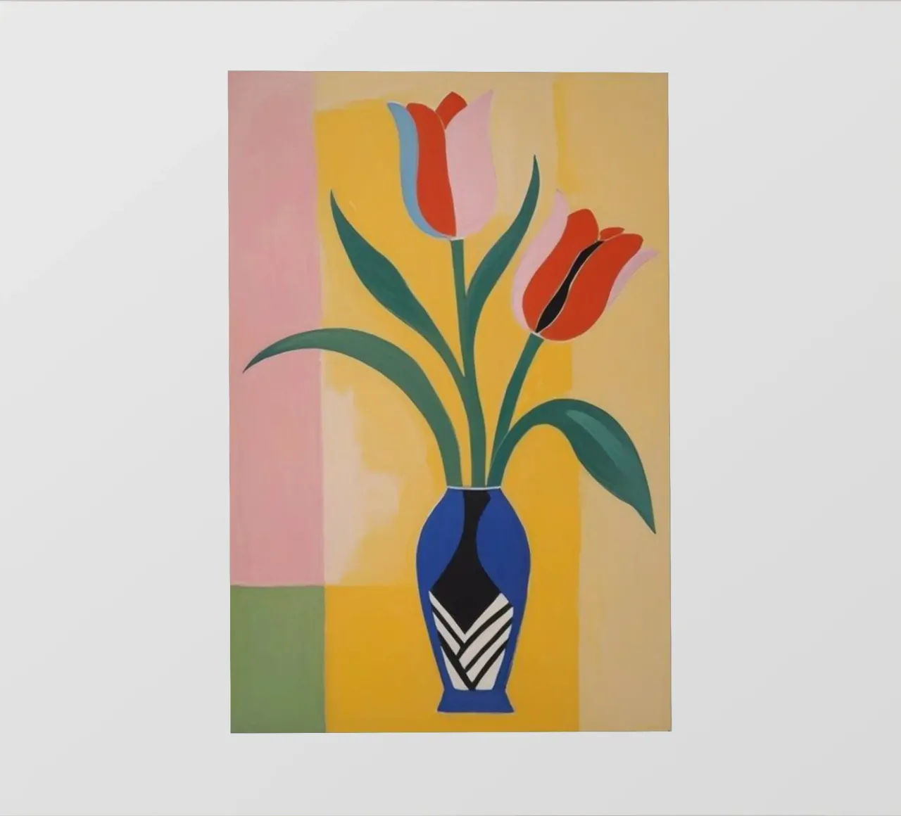 vaso fiori tulipani telo in pvc da gudikan store