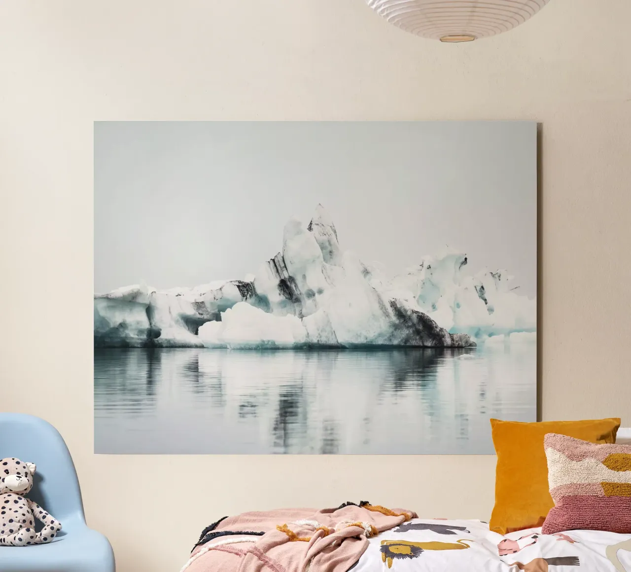 Iceberg a Jökulsarlon alluminio dibond da thetraveller