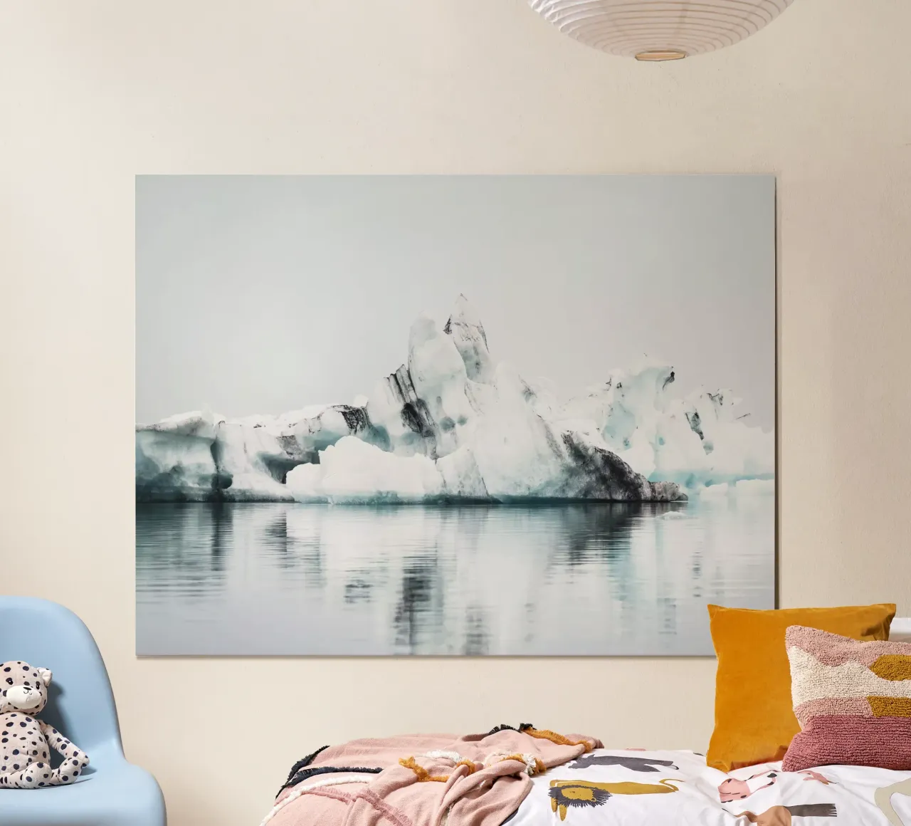 Iceberg a Jökulsarlon poster da thetraveller