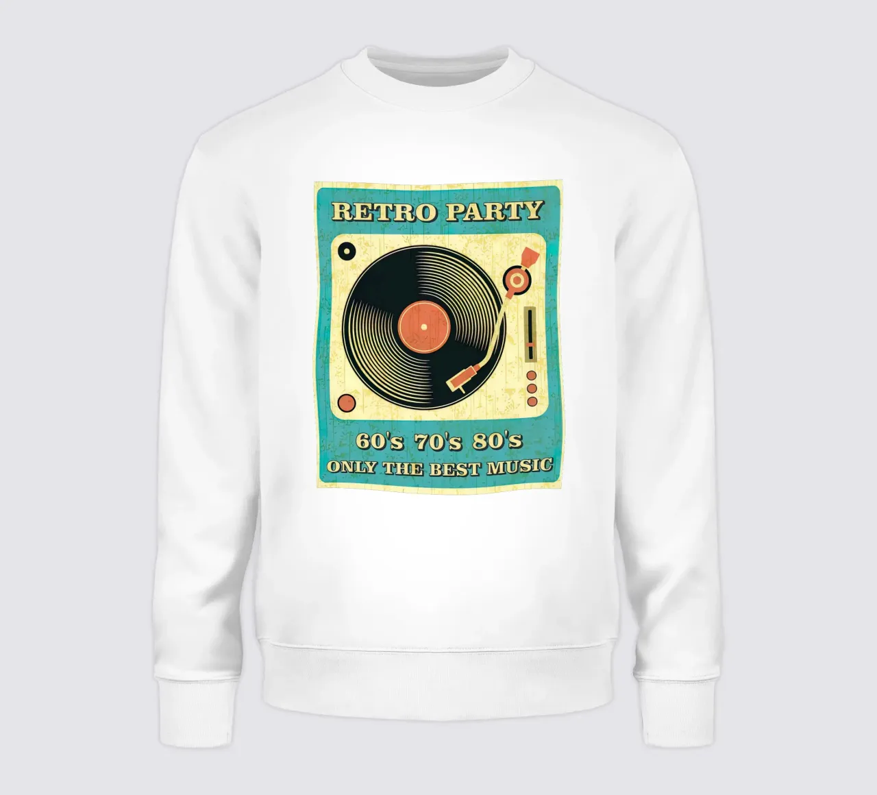 Musica retrò e dischi in vinile d'epoca felpa da Steve shop