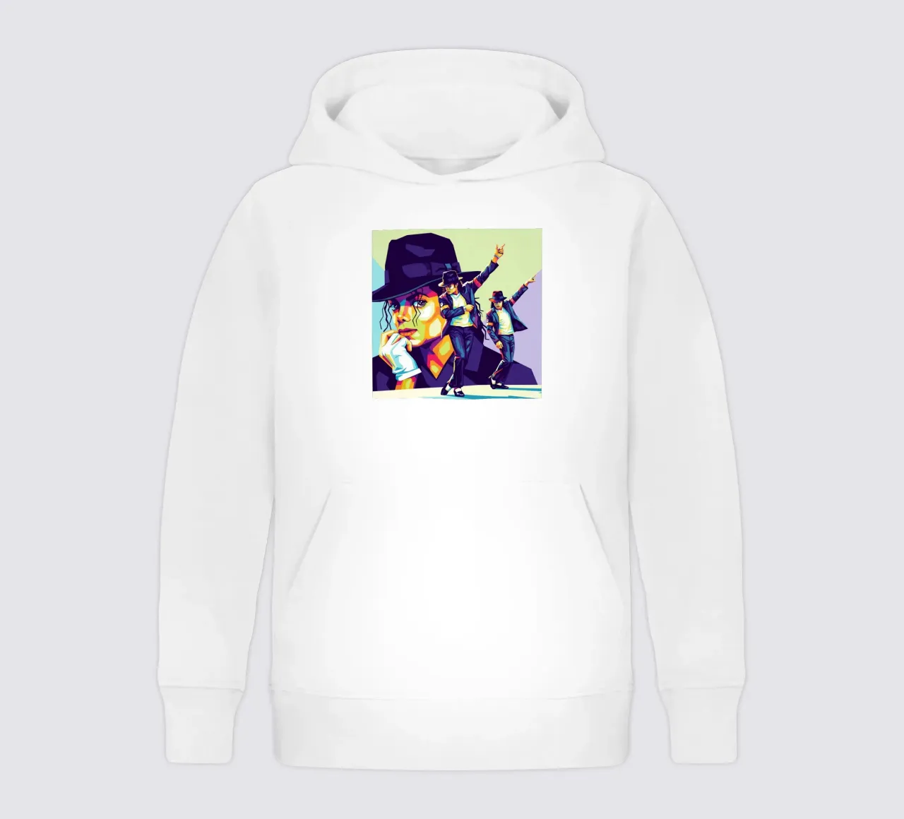Michael Jackson style felpa bambino con cappuccio da Hantamrata