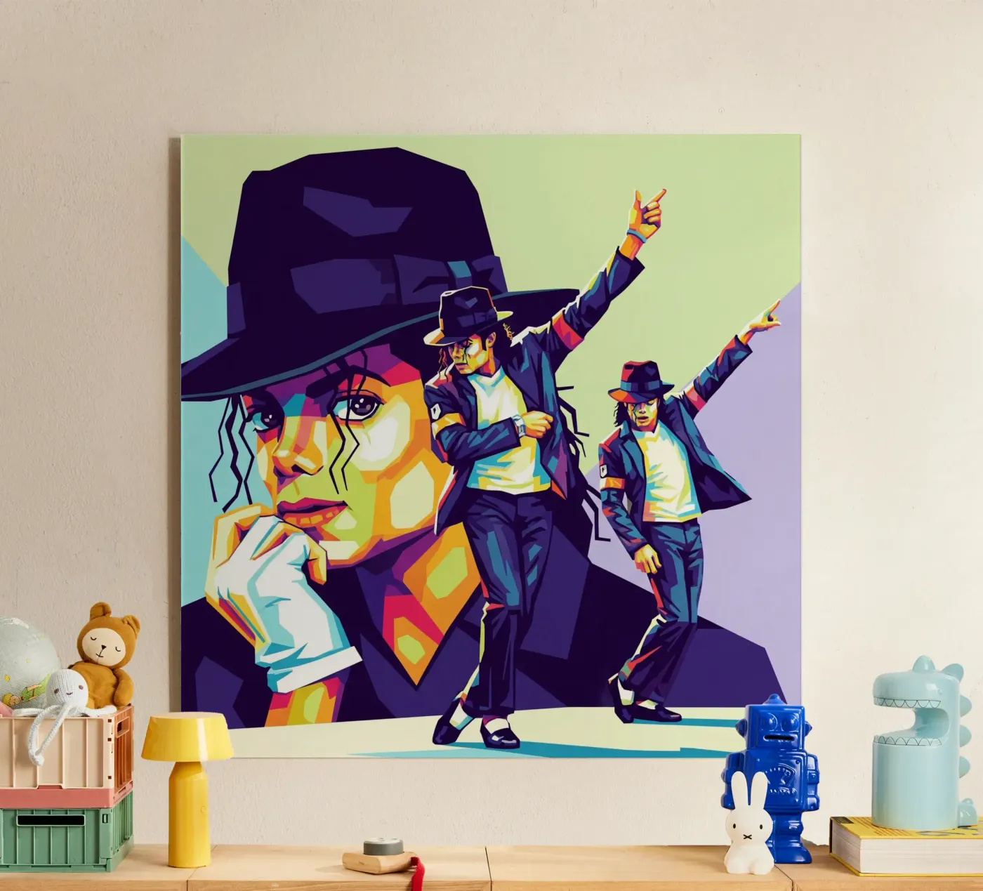 Michael Jackson style plexiglas de Hantamrata