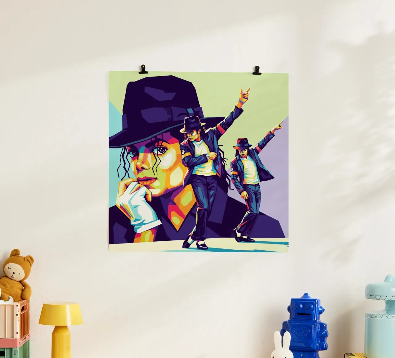 Michael Jackson style poster da Hantamrata