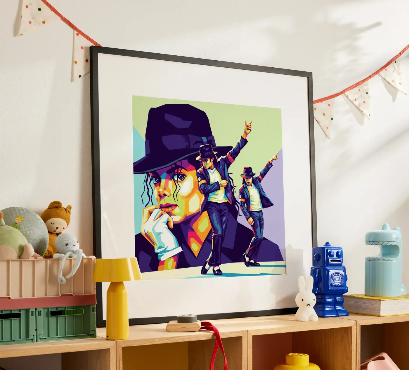 Michael Jackson style poster van Hantamrata