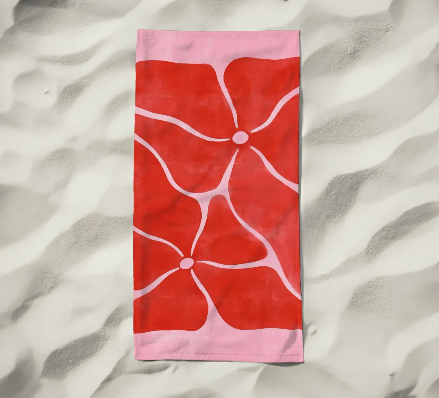 Boho Flowers telo mare da datemyart