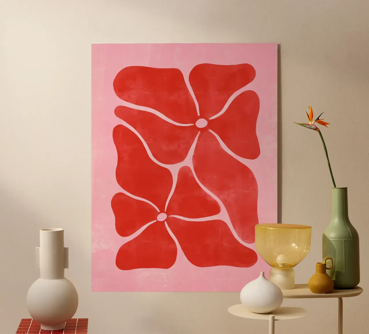 Boho Flowers plexiglass da datemyart