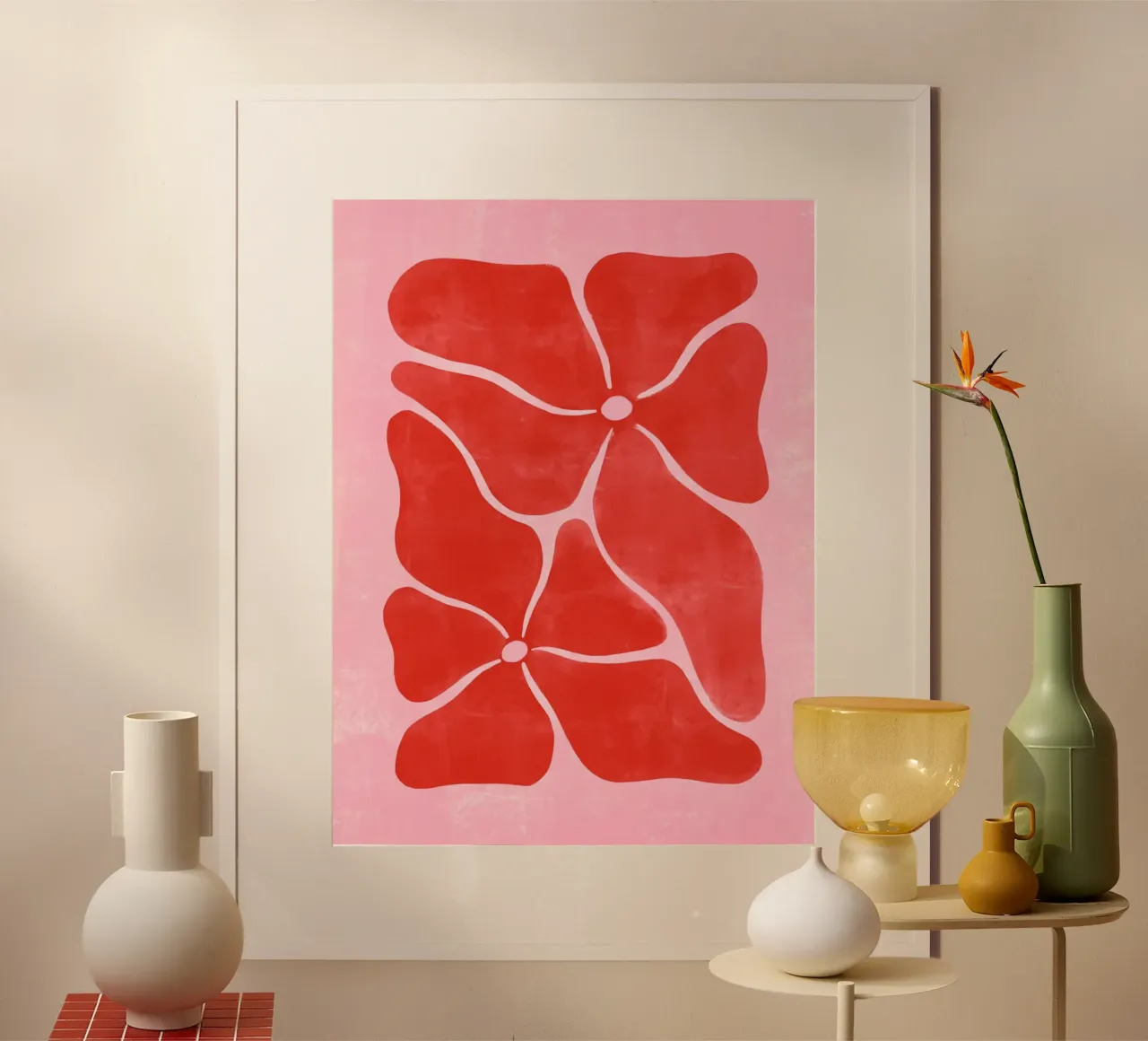 Boho Flowers poster da datemyart