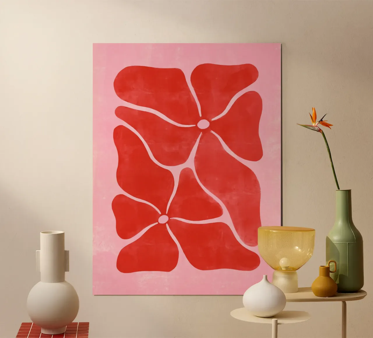 Boho Flowers poster da datemyart