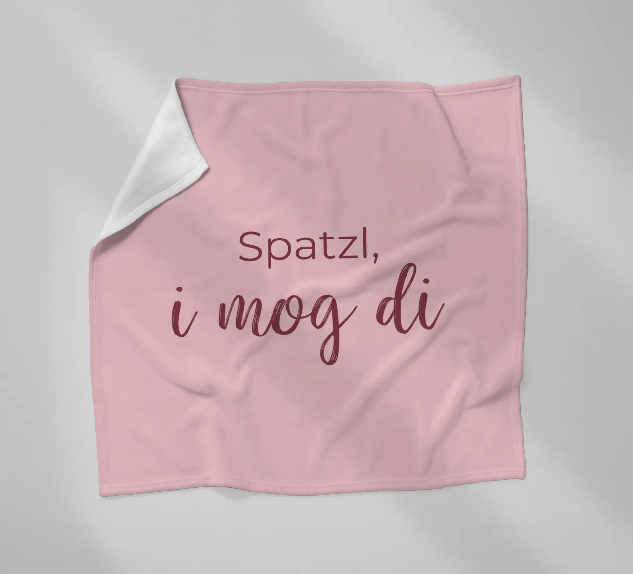 I mog di coperta in pile da Made in Bavaria