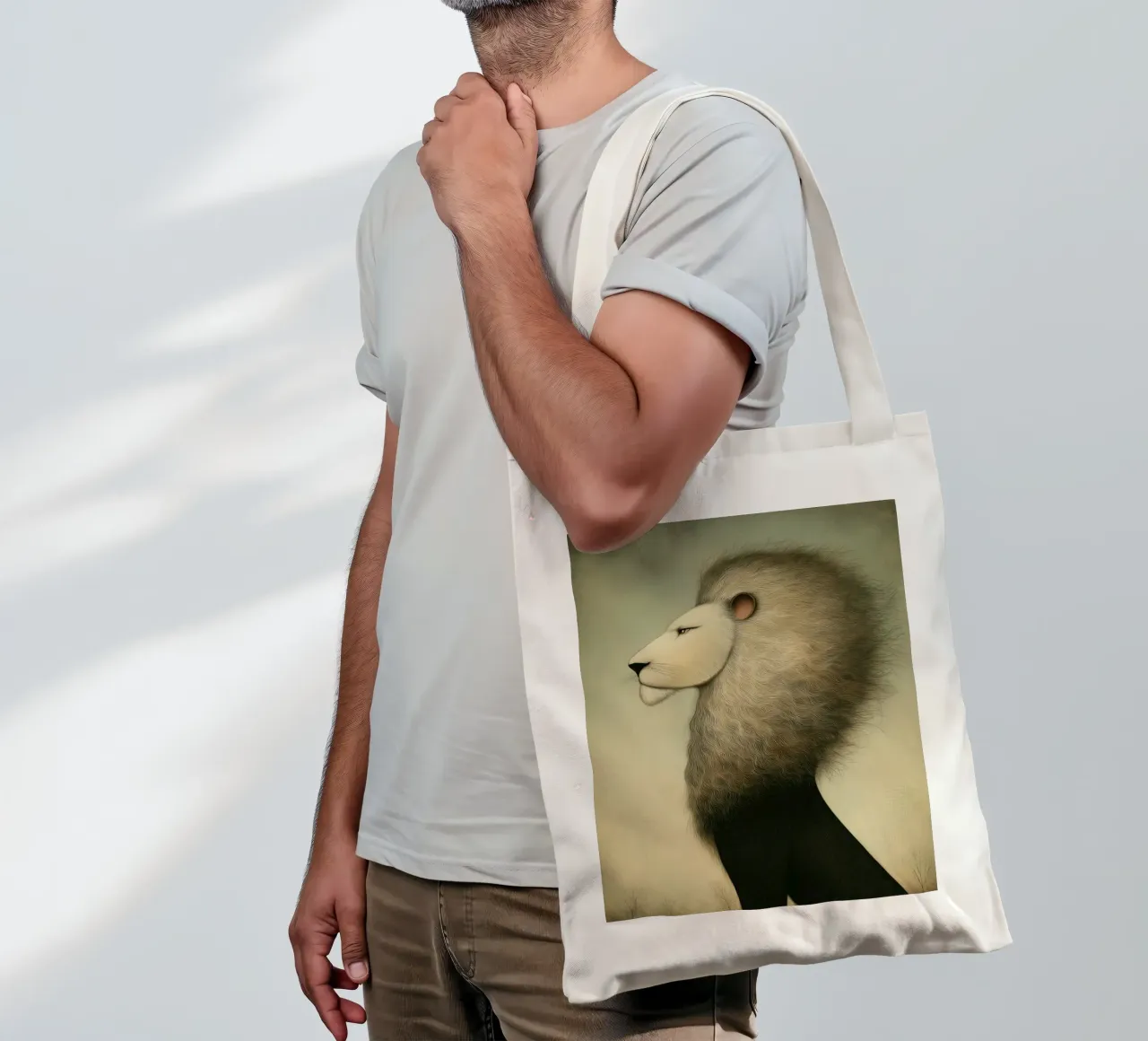 Leo tote bag by Pictura