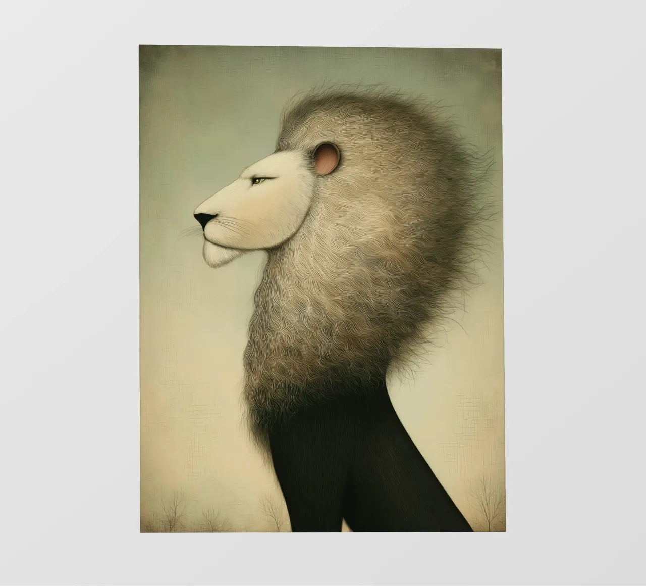 Leone pellicola backlit da Pictura