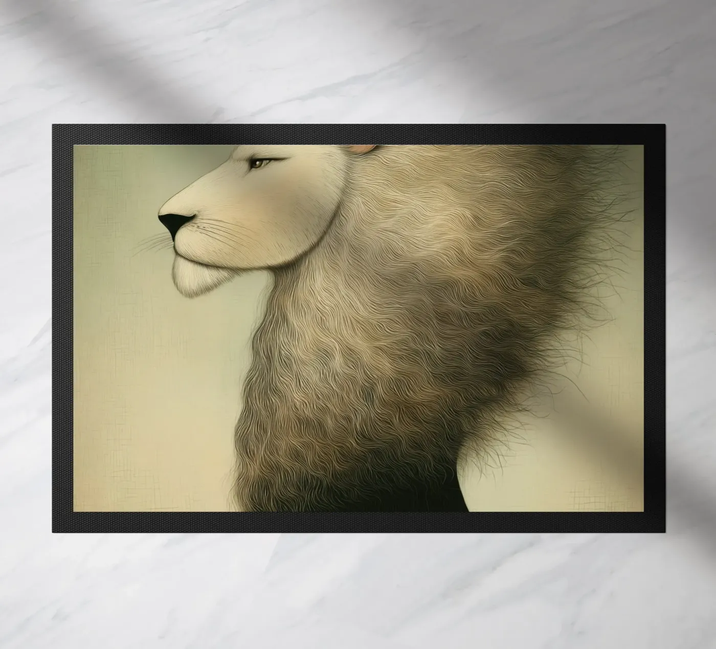 Leo doormat by Pictura