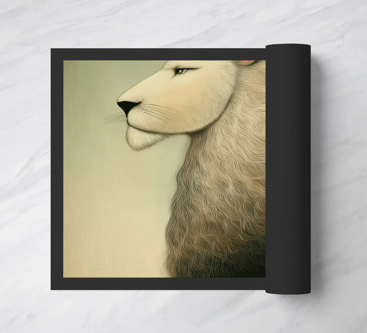 Leo doormat by Pictura