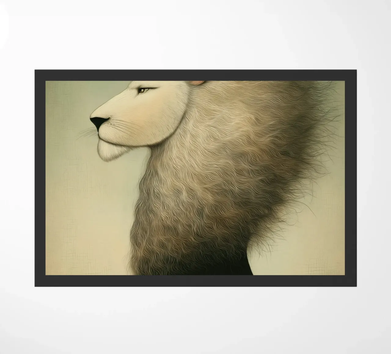 Leo doormat by Pictura