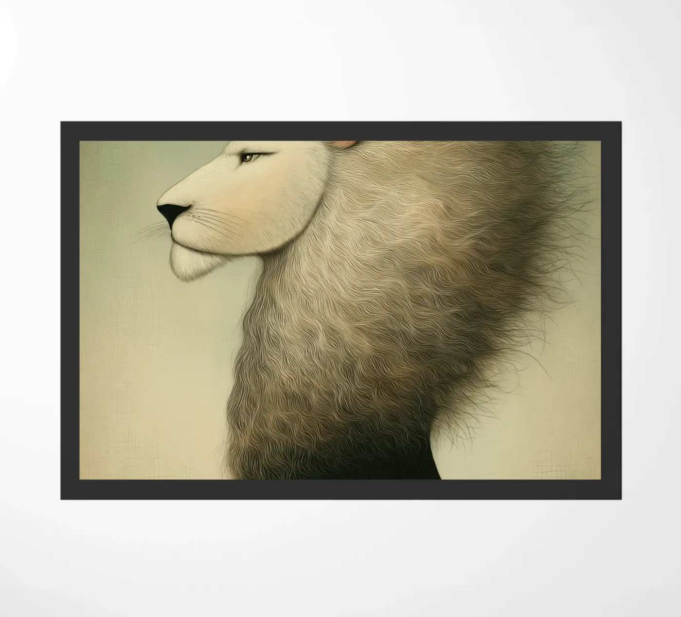 Leo doormat by Pictura