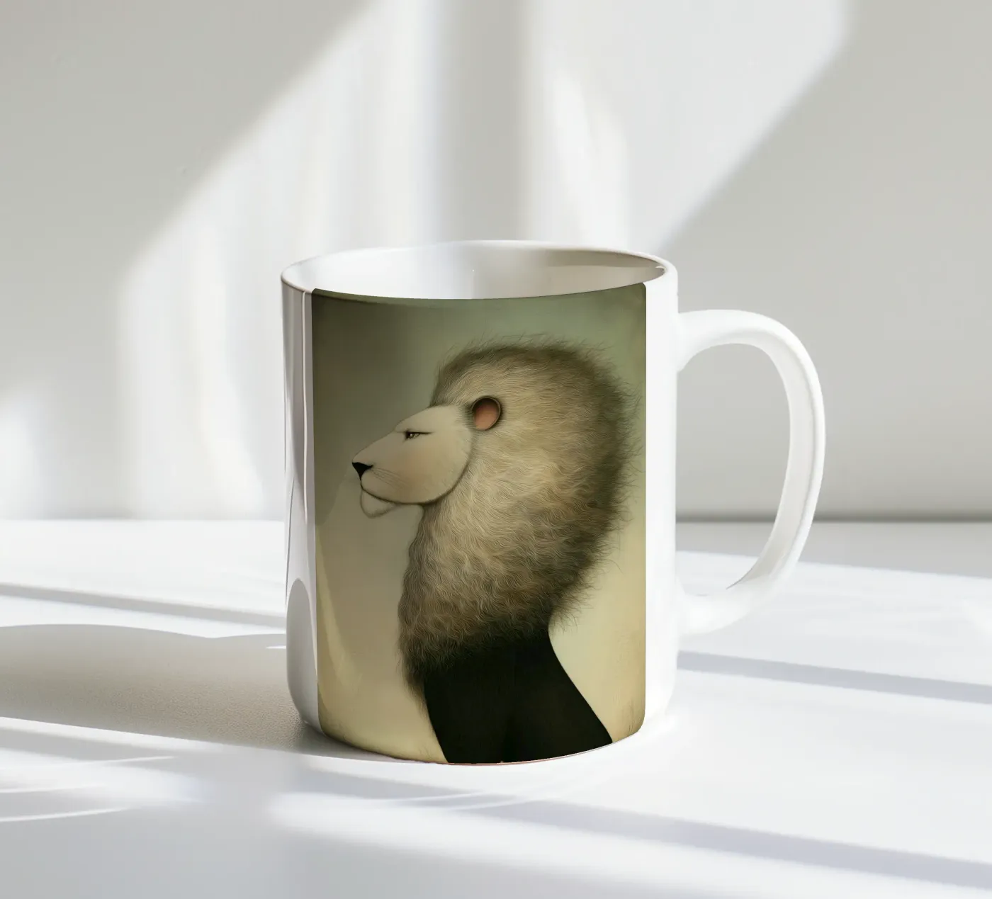 Leone tazza in ceramica da Pictura