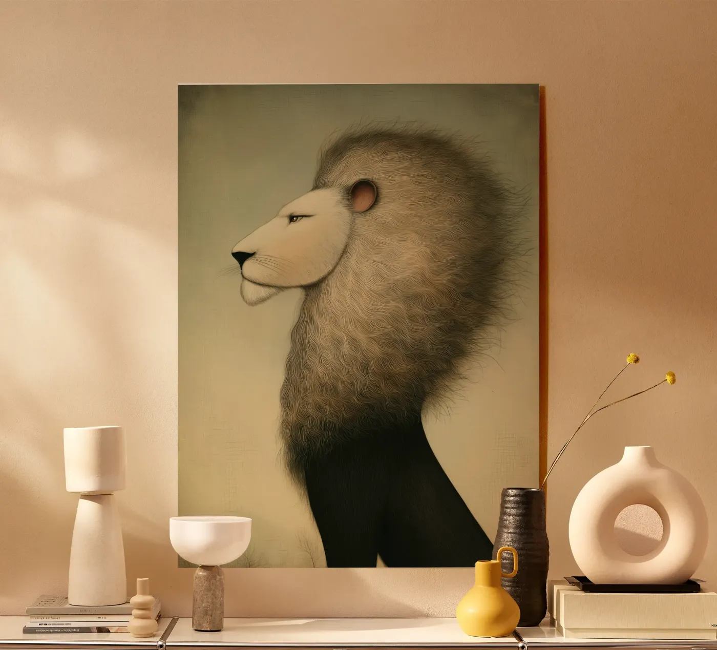 Leo Acryl-Glas von Pictura