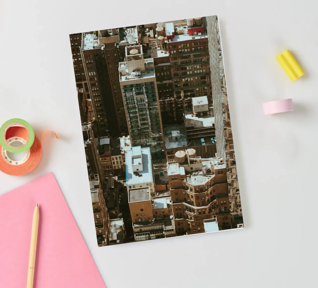 New York Manhattan Uitzicht notitieboek van thetraveller