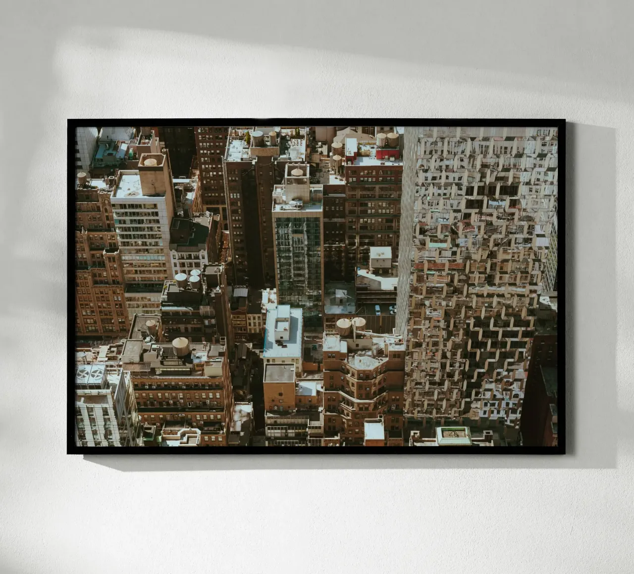 Vue de New York Manhattan hahnemühle de thetraveller