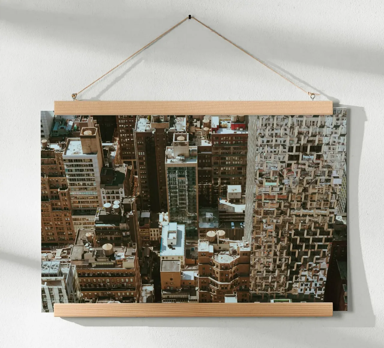 Vue de New York Manhattan hahnemühle de thetraveller