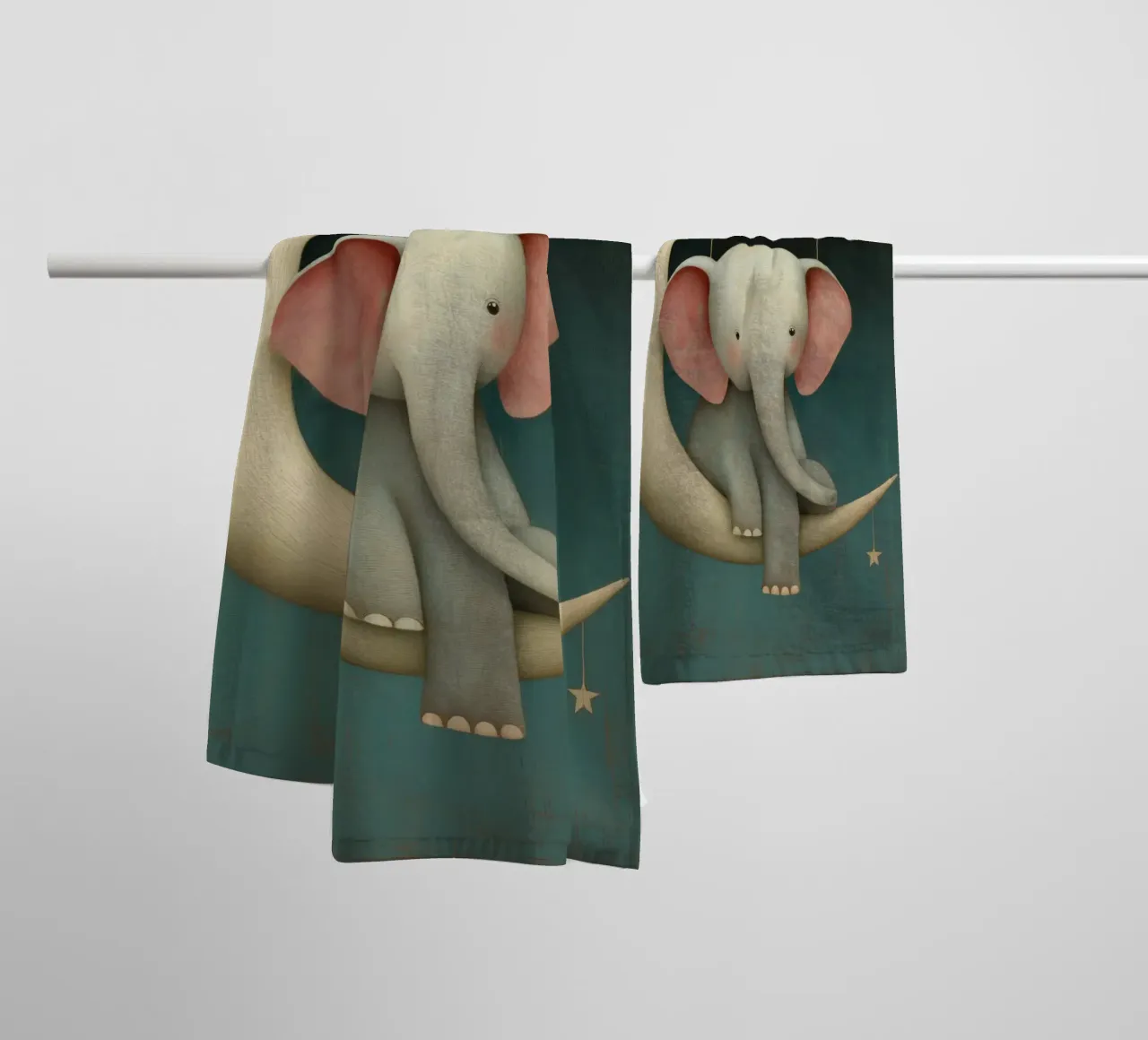 Elefante asciugamano da bagno da Pictura
